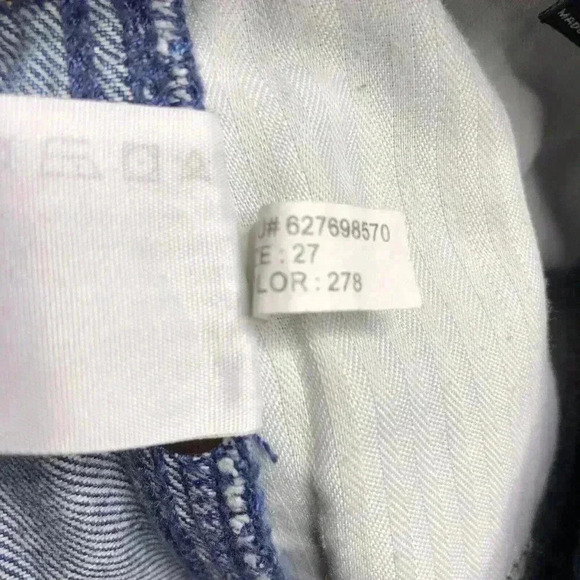 Abercrombie Fitch Jeans Wide Leg High Rise Blue Color Signature - Picture 8 of 12